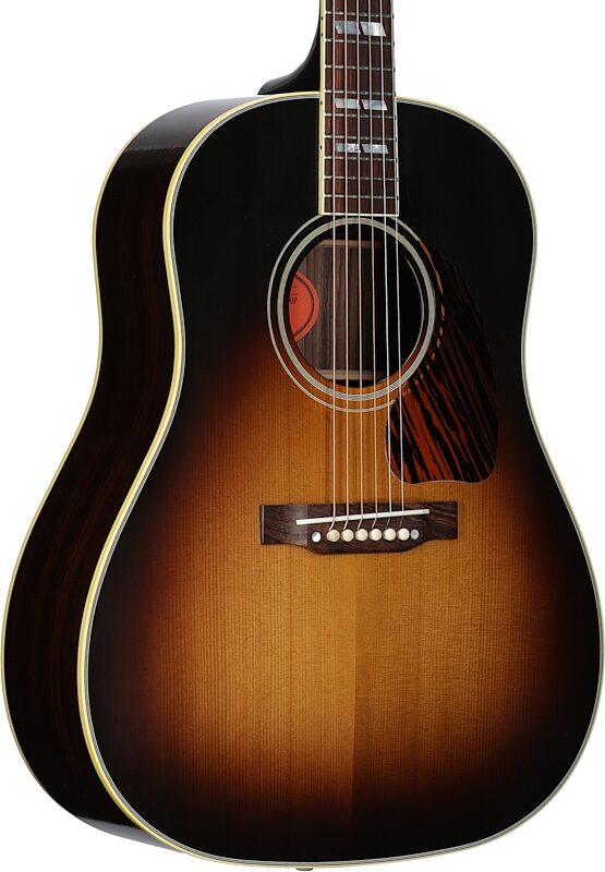 Gibson Historic 1942 Banner Southern Jumbo Acoustic Guitar (with Case), Vintage Sunburst, 18-Pay-Eligible, Serial Number 22822032, Full Left Front
