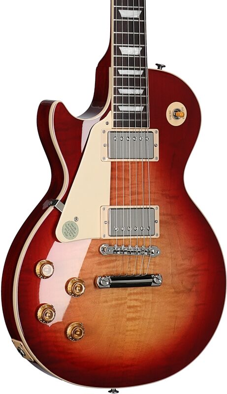 Gibson Les Paul Standard '50s Electric Guitar, Left-Handed (with Case), Heritage Cherry Sunburst, Serial Number 225920055, Full Left Front