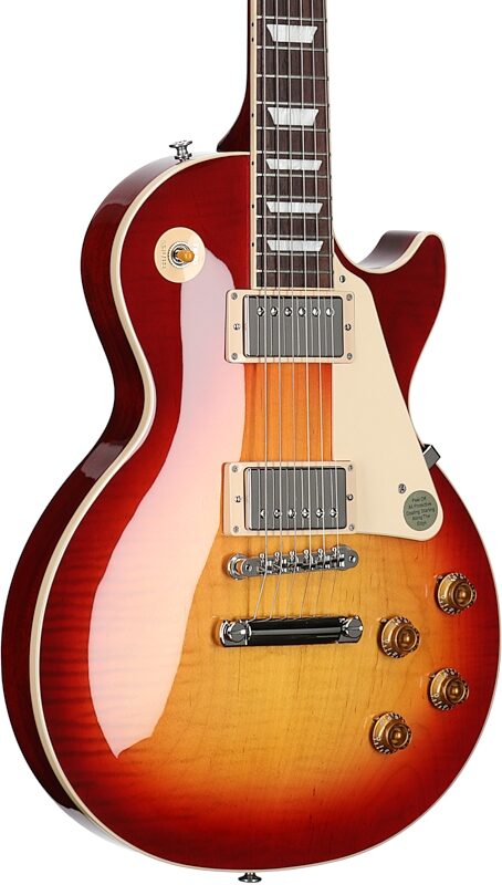 Gibson Les Paul Standard '50s Electric Guitar (with Case), Heritage Cherry Sunburst, Serial Number 218220046, Full Left Front