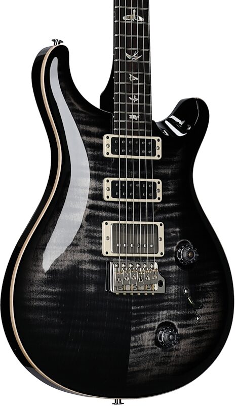 PRS Paul Reed Smith Studio Electric Guitar (with Case), Charcoal Burst, Serial Number 0349913, Full Left Front