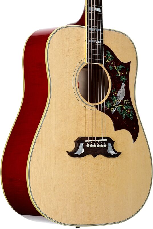 Gibson Dove Original Acoustic-Electric Guitar (with Case), Antique Natural, Serial Number 23552049, Full Left Front