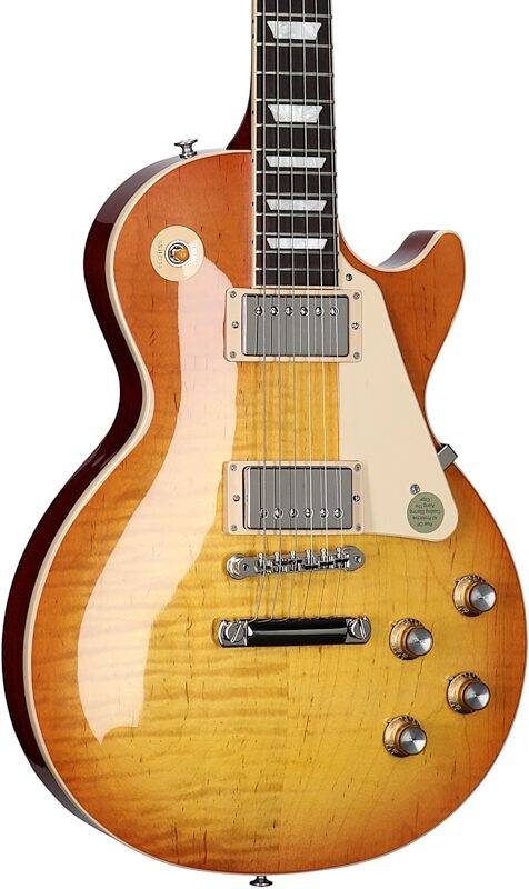 Gibson Exclusive Les Paul Standard '60s AAA Top Electric Guitar (with Case), Unburst, Serial Number 219920449, Full Left Front