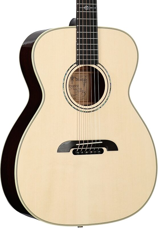 Alvarez Yairi FYM60HD Masterworks Acoustic Guitar (with Case), New, Serial Number 74623, Full Left Front