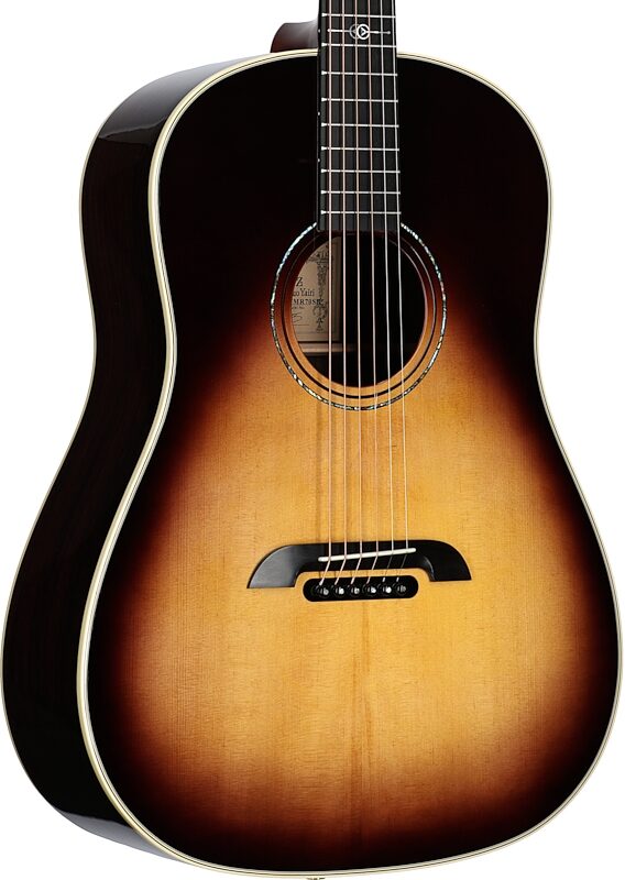 Alvarez Yairi DYMR70 Masterworks Dreadnought Acoustic Guitar (with Case), Sunburst, Serial Number 75008, Full Left Front