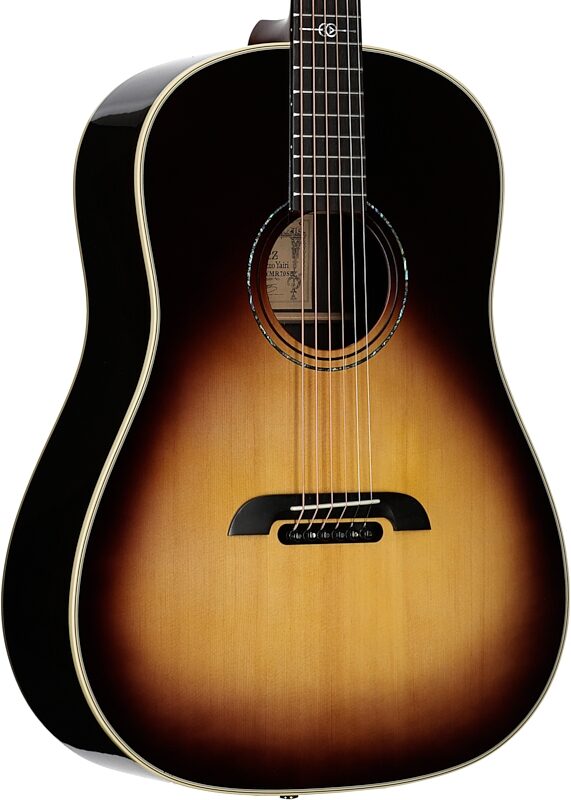 Alvarez Yairi DYMR70 Masterworks Dreadnought Acoustic Guitar (with Case), Sunburst, Serial Number 75007, Full Left Front