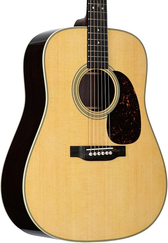 Martin D-28 Reimagined Dreadnought Acoustic Guitar (with Case), Natural, Serial Number M2742354, Full Left Front