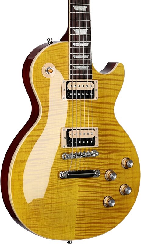 Gibson Slash Les Paul Standard Electric Guitar (with Case), Appetite Amber, Serial Number 214630203, Full Left Front
