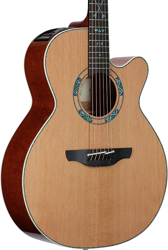 Takamine LTD 2023 Santa Fe Acoustic-Electric Guitar (with Gig Bag), New, Serial Number 60110464, Full Left Front