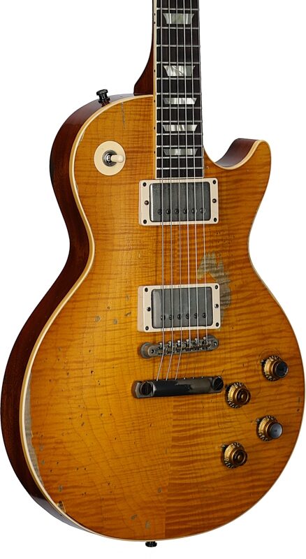 Gibson Custom Kirk Hammett "Greeny" 1959 Les Paul Standard Electric Guitar (with Case), New, Serial Number 932364, Full Left Front