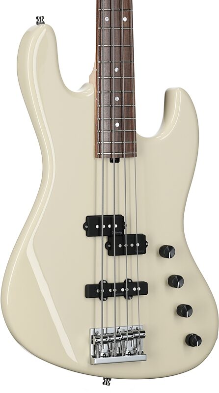 Sadowsky MetroLine 21-fret Verdine White Bass, 4-String (with Gig Bag), Olympic White, Serial Number SML F 003092-23, Full Left Front