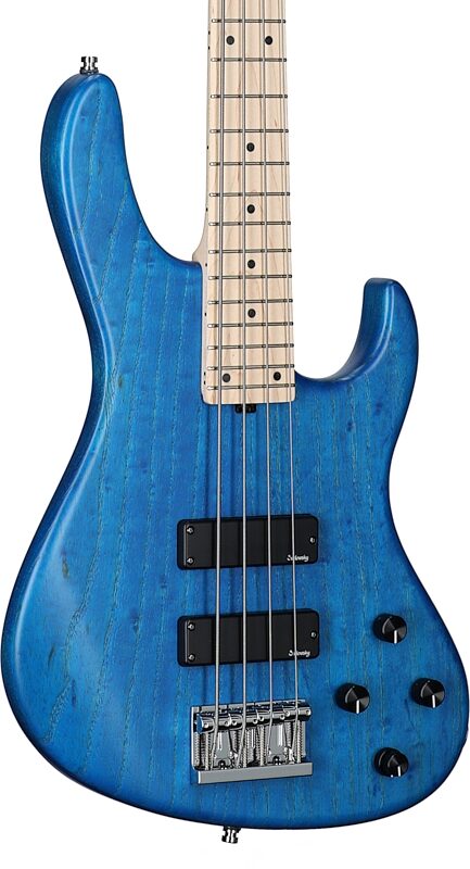 Sadowsky MetroLine 24-fret Modern Bass, 4-String (with Gig Bag), Ocean Blue, Serial Number SML G 003160-23, Full Left Front