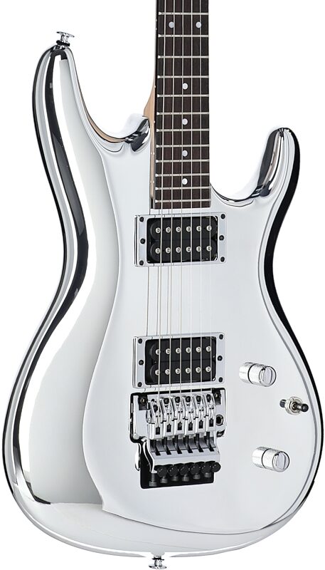 Ibanez JS-3 Joe Satriani Signature Electric Guitar (with Case), Chrome Boy, Serial Number 210001F2324618, Full Left Front