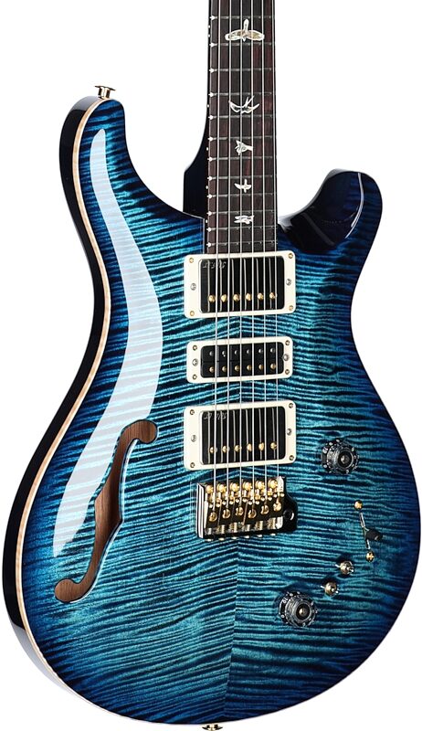 PRS Paul Reed Smith Special Semi-Hollow LTD 10-Top Electric Guitar (with Case), Cobalt Blue, with Case, Serial Number 0375294, Full Left Front