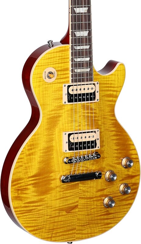 Gibson Slash Les Paul Standard Electric Guitar (with Case), Appetite Amber, Serial Number 228630012, Full Left Front