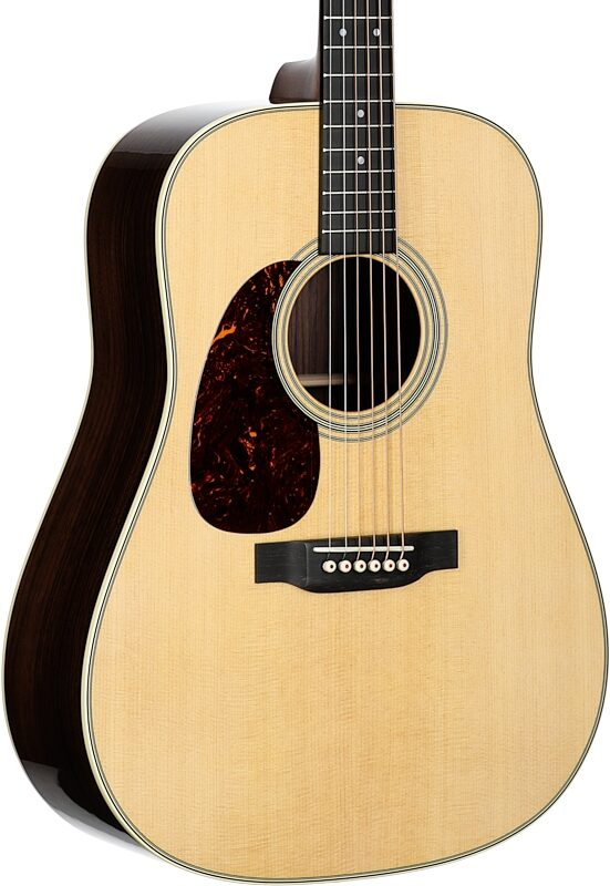 Martin D-28 Dreadnought Acoustic Guitar, Left-Handed (with Case), New, Serial Number M2812508, Full Left Front
