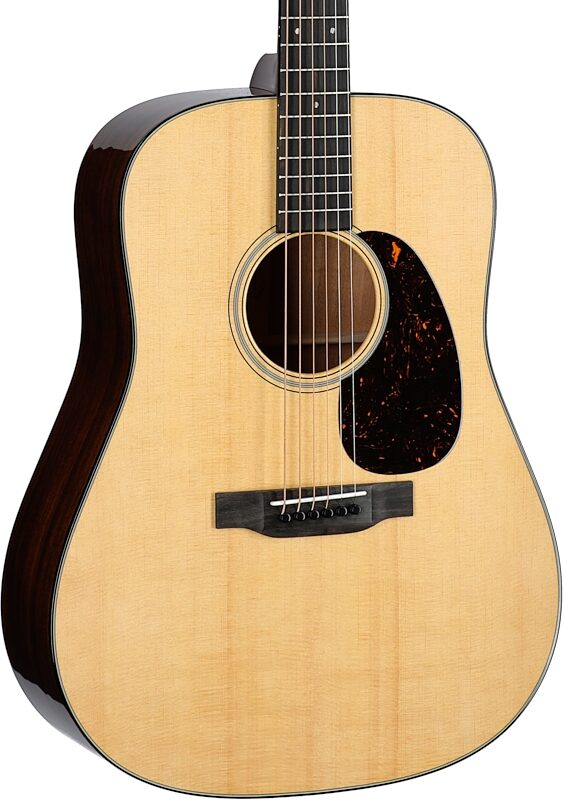 Martin D-18 Dreadnought Acoustic Guitar (with Case), Natural, Serial Number M2822160, Full Left Front