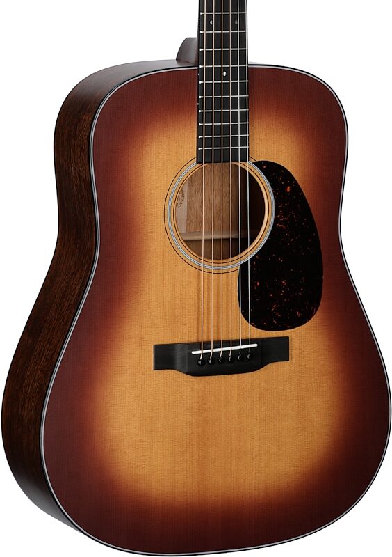 Martin D-18 Satin Acoustic Guitar (with Case), Amberburst, Serial Number M2832638, Full Left Front