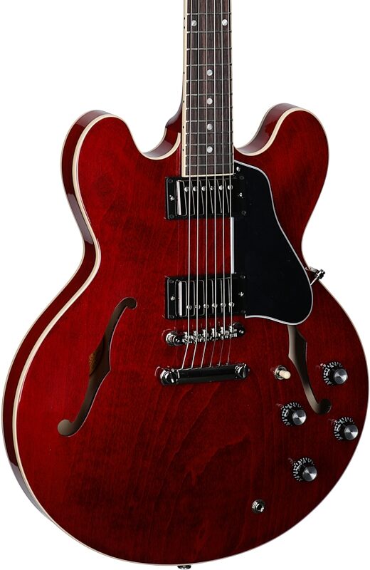Gibson ES-335 Electric Guitar (with Case), Sixties Cherry, Serial Number 206040259, Full Left Front