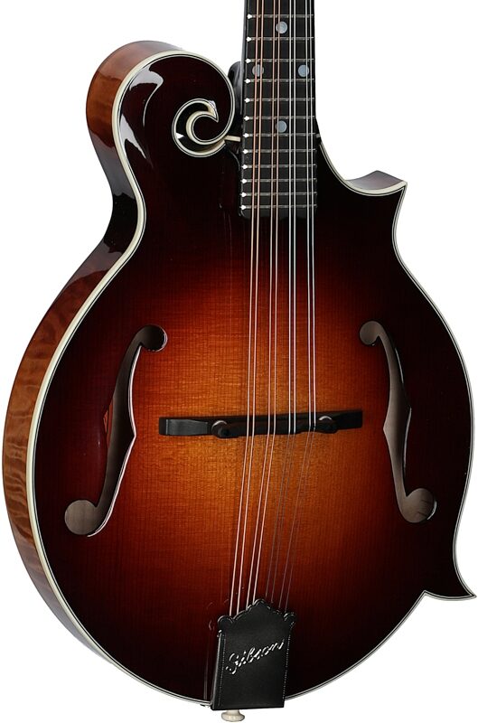 Gibson Custom F-5G Mandolin (with Case), Dark Burst, Serial Number 40228012, Full Left Front