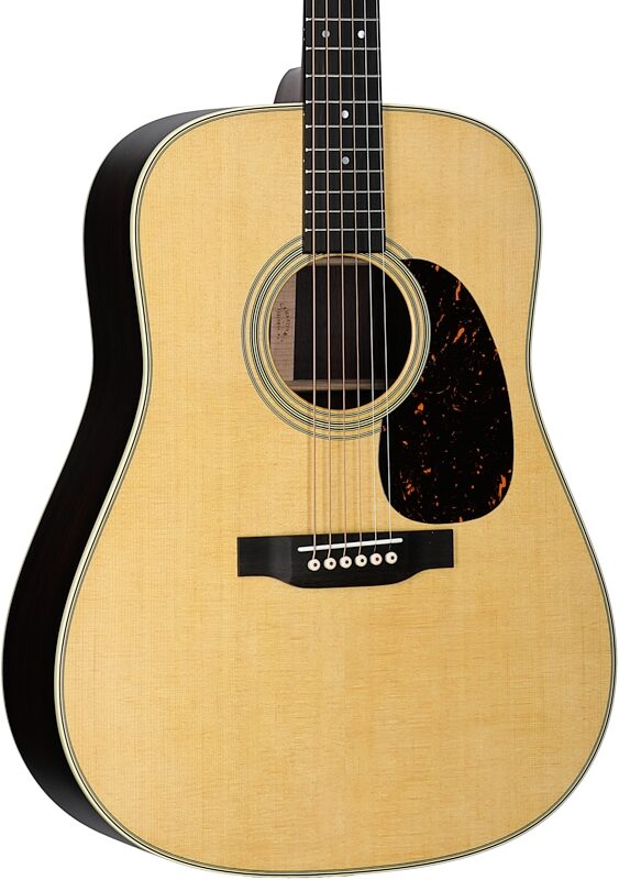 Martin D-28 Satin Acoustic Guitar (with Case), Natural, Serial Number M2838787, Full Left Front
