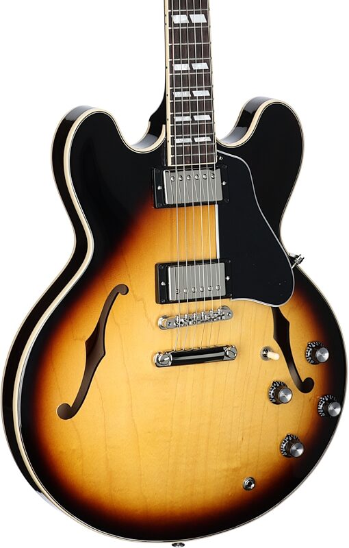 Gibson ES-345 Electric Guitar (with Case), Vintage Burst, Serial Number 235330193, Full Left Front
