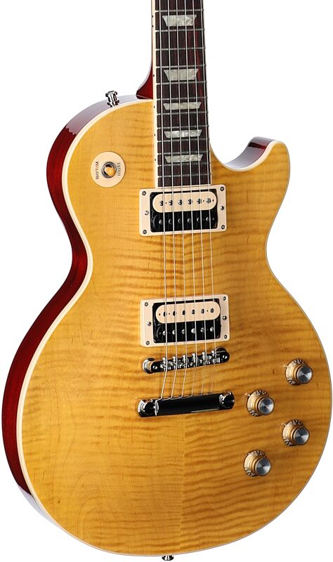 Gibson Slash Les Paul Standard Electric Guitar (with Case), Appetite Amber, Serial Number 207140085, Full Left Front