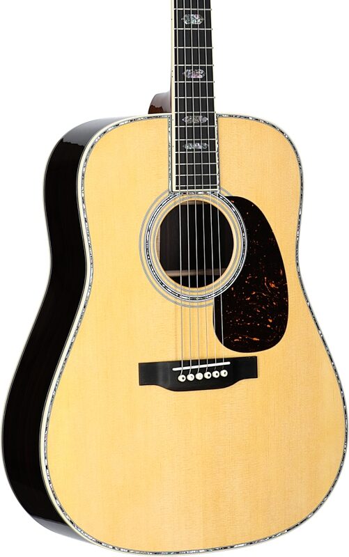 Martin D-45 Dreadnought Acoustic Guitar (with Case), New, Serial Number M2837869, Full Left Front