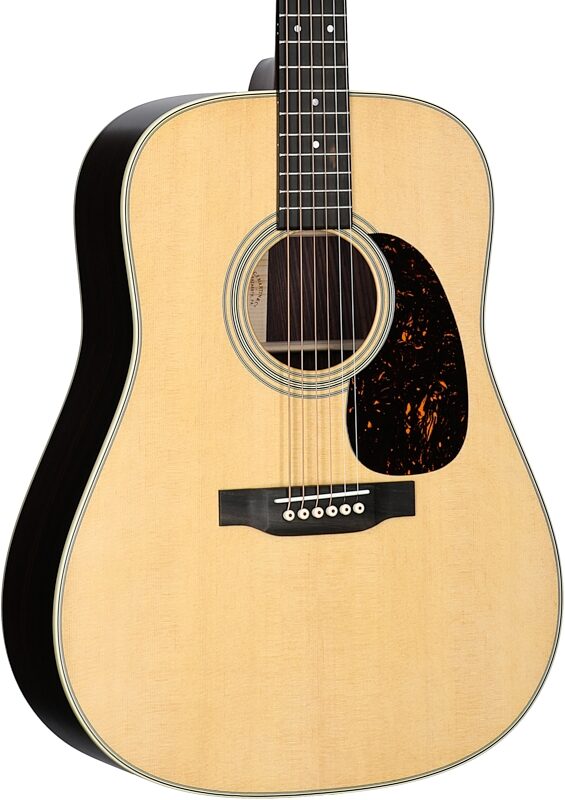 Martin D-28 Satin Acoustic Guitar (with Case), Natural, Serial Number M2837319, Full Left Front