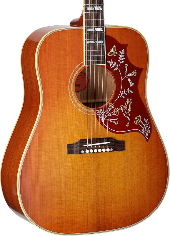 Gibson Custom Shop 1960 Hummingbird Fixed Bridge VOS Acoustic Guitar (with Case), Heritage Cherry Sunburst, Serial Number 20604012, Full Left Front