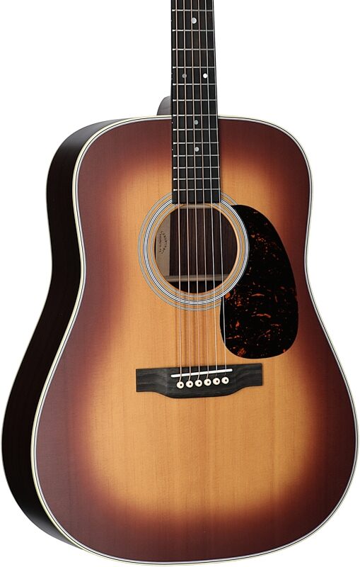 Martin D-28 Satin Acoustic Guitar (with Case), Amberburst, Serial Number M2846131, Full Left Front