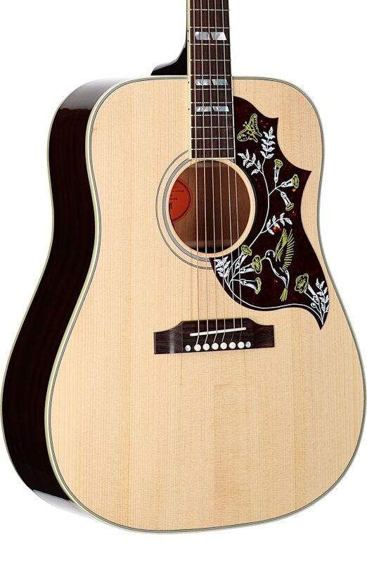 Gibson Hummingbird Original Acoustic-Electric Guitar (with Case), Antique Natural, Serial Number 21014058, Full Left Front