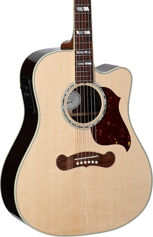 Gibson Songwriter Cutaway Acoustic-Electric Guitar (with Case), Antique Natural, Serial Number 21373063, Full Left Front
