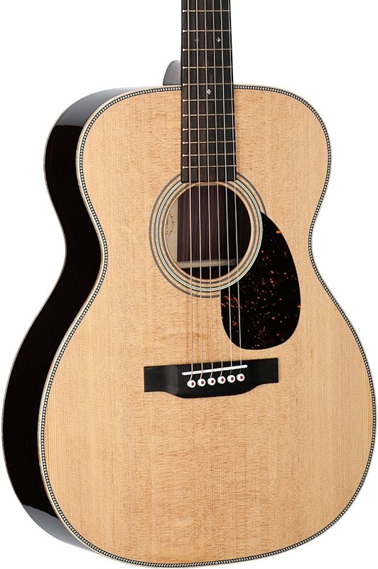 Martin OM-28 Modern Deluxe Orchestra Acoustic Guitar (with Case), New, Serial Number M2850836, Full Left Front