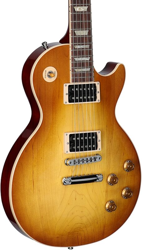 Gibson Signature Slash "Jessica" Les Paul Standard Electric Guitar (with Case), Honey Burst, Serial Number 211040215, Full Left Front
