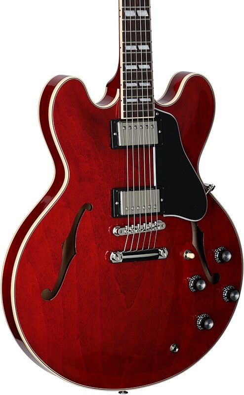 Gibson ES-345 Electric Guitar (with Case), Sixties Cherry, Serial Number 210840212, Full Left Front
