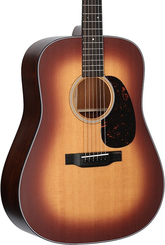 Martin D-18 Satin Acoustic Guitar (with Case), Amberburst, Serial Number M2854843, Full Left Front