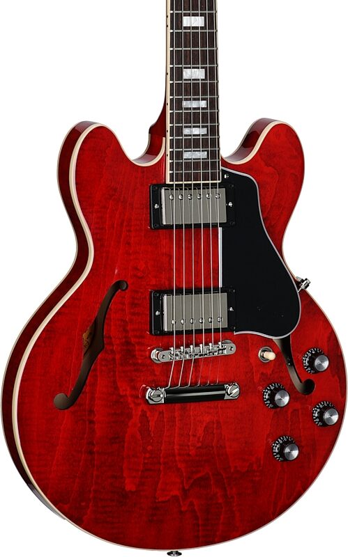 Gibson ES-339 Figured Electric Guitar (with Case), &#039;60s Cherry, Serial Number 211540004, Full Left Front
