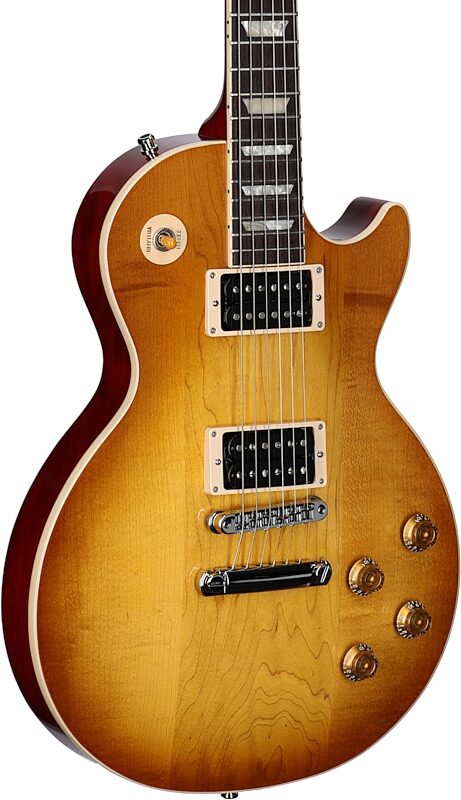 Gibson Signature Slash "Jessica" Les Paul Standard Electric Guitar (with Case), Honey Burst, Serial Number 211540338, Full Left Front
