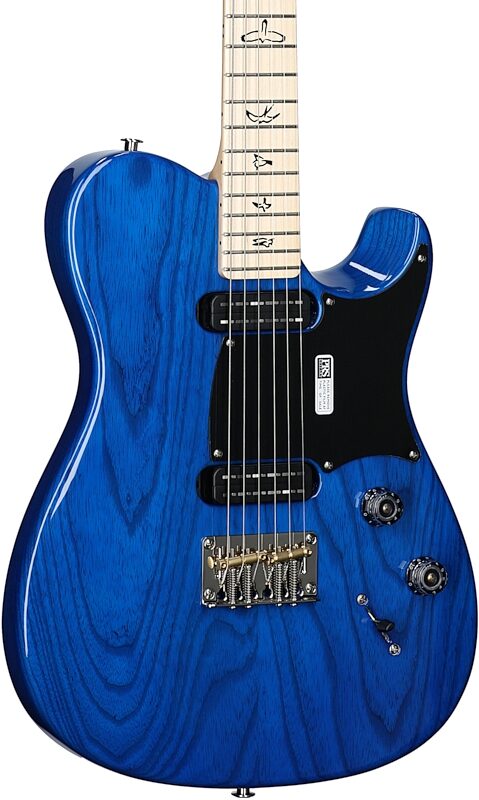PRS Paul Reed Smith NF 53 Electric Guitar (with Gig Bag), Blue Matteo, Serial Number 0384070, Full Left Front