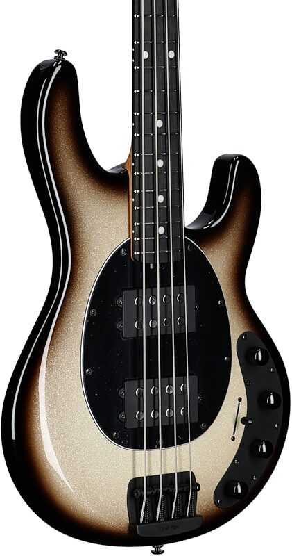 Ernie Ball Music Man StingRay Special HH Electric Bass (with Case), Brulee, Serial Number K04921, Full Left Front