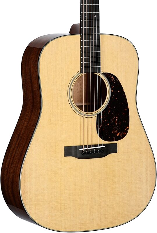 Martin D-18 Dreadnought Acoustic Guitar (with Case), Natural, Serial Number M2856855, Full Left Front