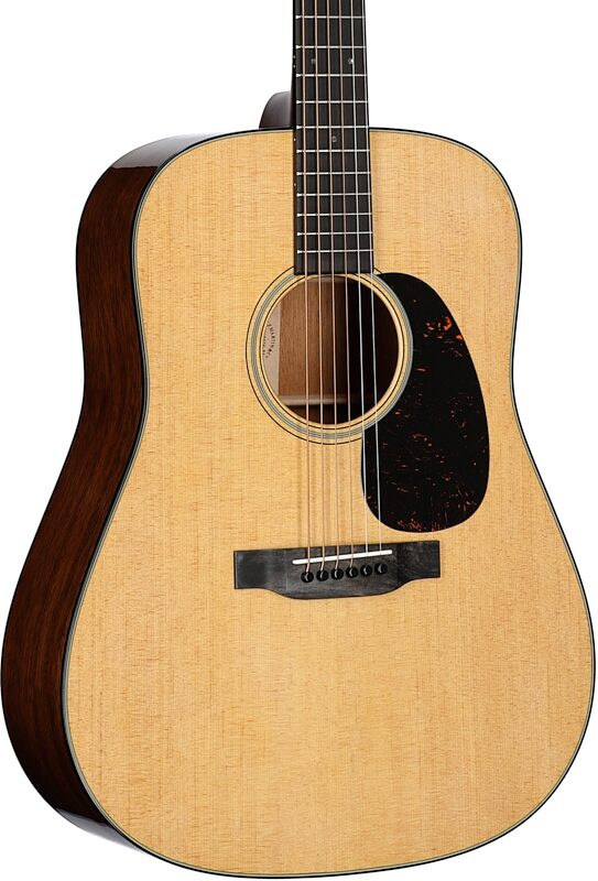 Martin D-18 Dreadnought Acoustic Guitar (with Case), Natural, Serial Number M2855299, Full Left Front