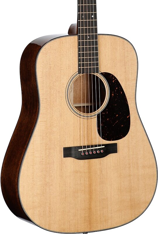 Martin D-18E Modern Deluxe Dreadnought Acoustic-Electric Guitar (with Case), New, Serial Number M2857026, Full Left Front