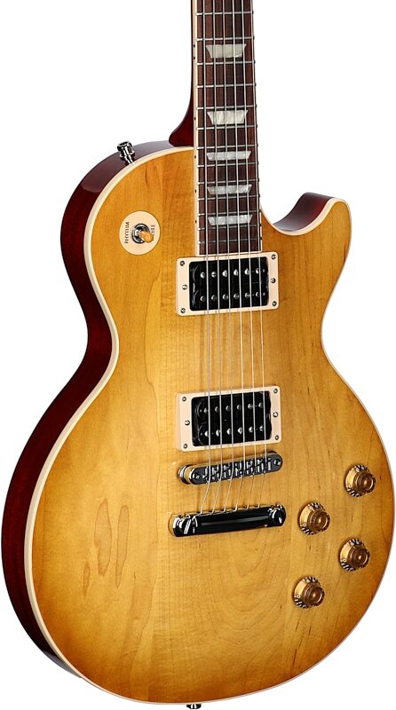 Gibson Signature Slash "Jessica" Les Paul Standard Electric Guitar (with Case), Honey Burst, Serial Number 213440300, Full Left Front