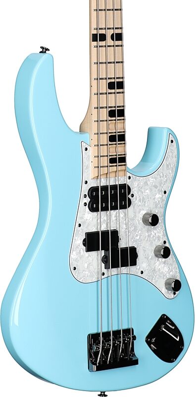 Yamaha Billy Sheehan Attitude Limited 3 Electric Bass (with Case), Sonic Blue, Serial Number IJM074E, Full Left Front