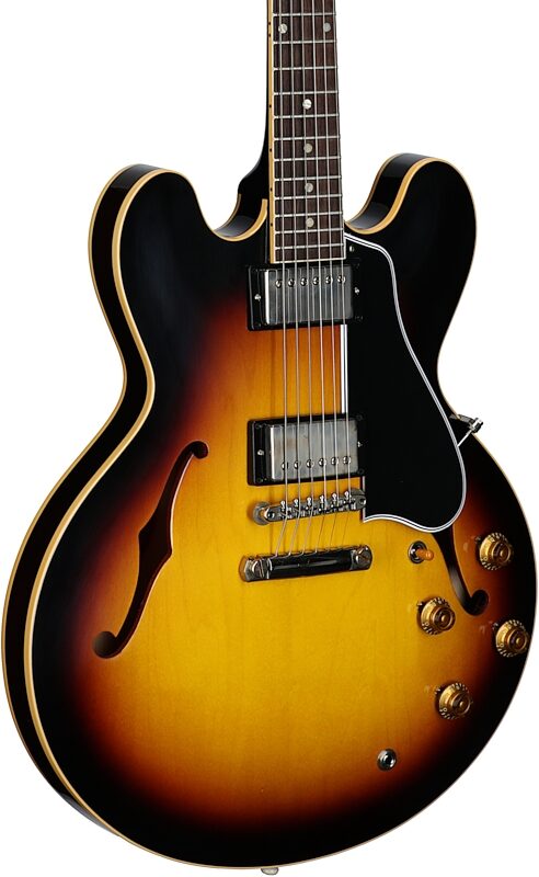 Gibson Custom 1959 ES-335 Reissue VOS Electric Guitar (with Case), Vintage Burst, Serial Number A940332, Full Left Front