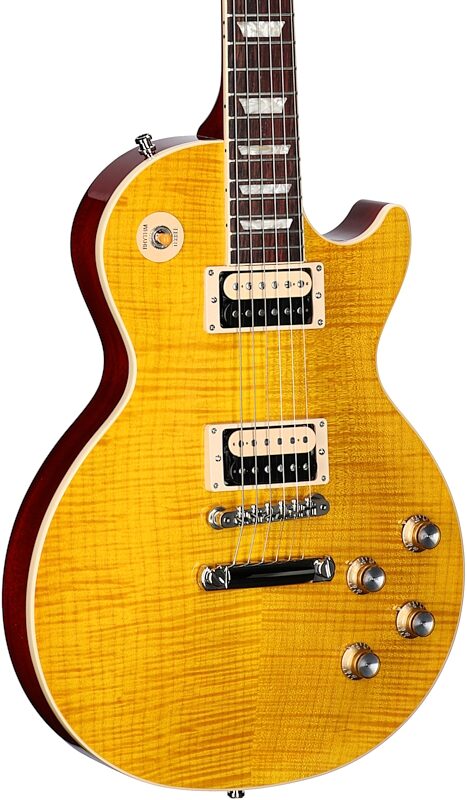 Gibson Slash Les Paul Standard Electric Guitar (with Case), Appetite Amber, Serial Number 215240300, Full Left Front