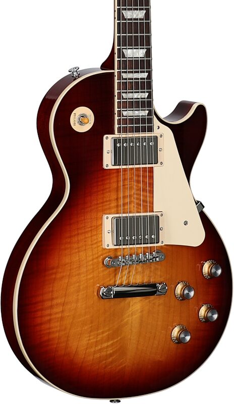 Gibson Les Paul Standard '60s Electric Guitar (with Case), Bourbon Burst, Serial Number 215740095, Full Left Front