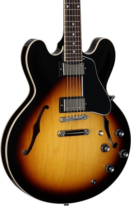 Gibson ES-335 Electric Guitar (with Case), Vintage Burst, Serial Number 210240179, Full Left Front