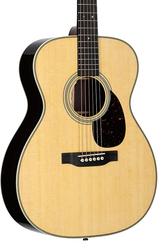 Martin OM-28E Acoustic-Electric Guitar with LR Baggs Anthem (and Case), New, Serial Number M2869148, Full Left Front